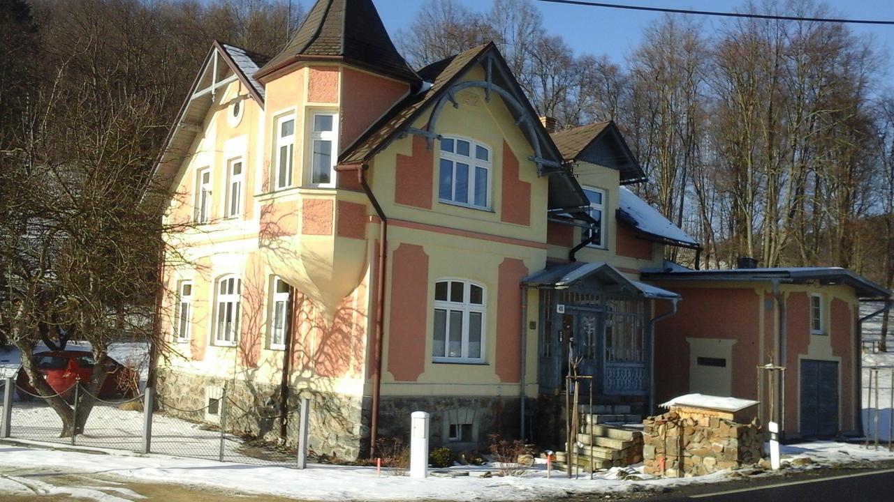 Apartmany Villa Magnolie Lipová-lázně Kültér fotó